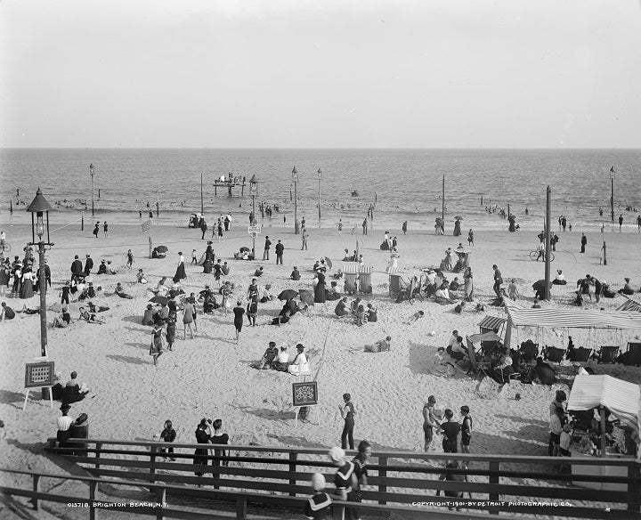 Brighton Beach 1901 Print