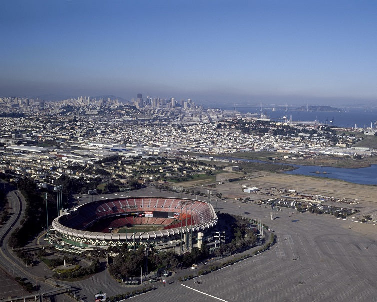 Candlestick Park 1990s Print