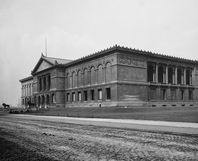 Chicago Art Institute 1900 Print