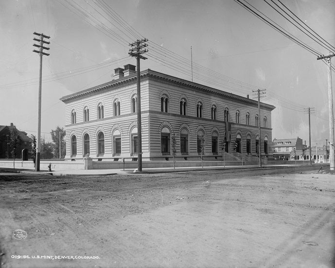 Denver US Mint 1906 Print