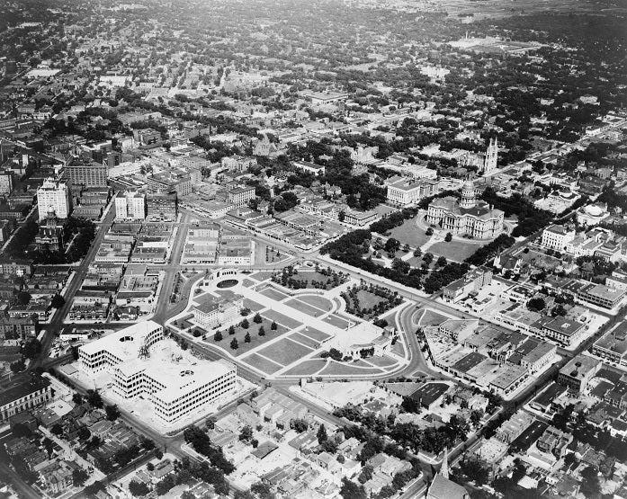 Downtown Denver 1930 Print