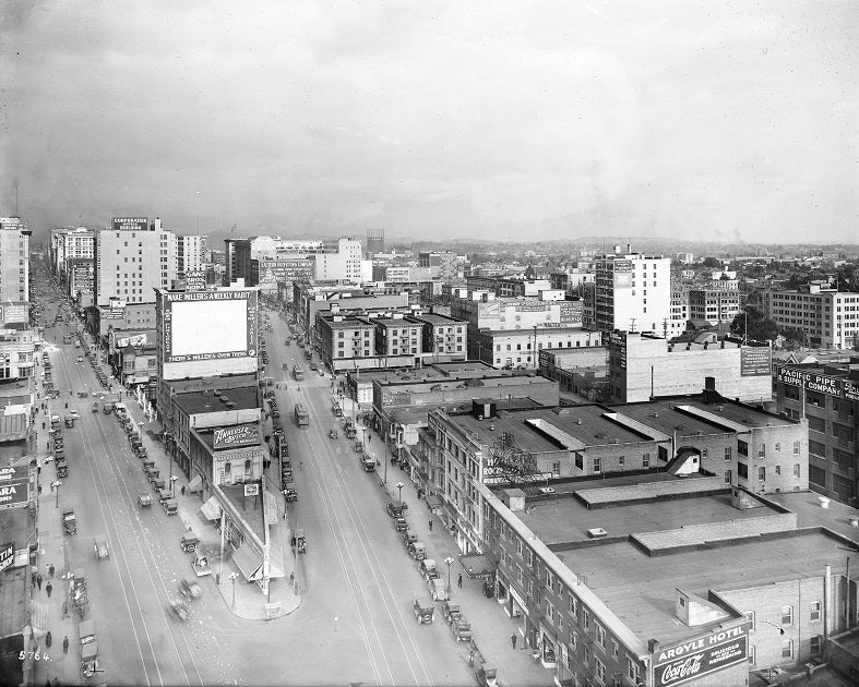 Downtown LA 1917 Print