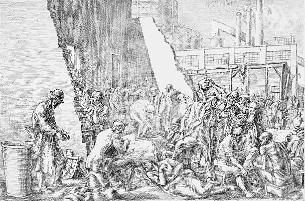 East Tenth Street Jungle by Reginald Marsh