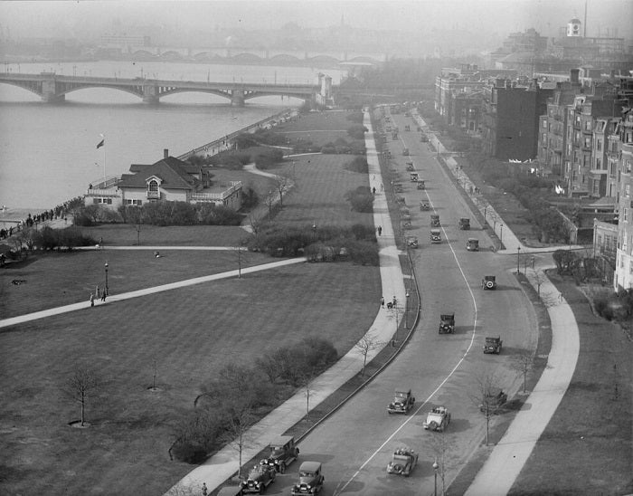 Esplanade and Storrow Drive 1929 Print