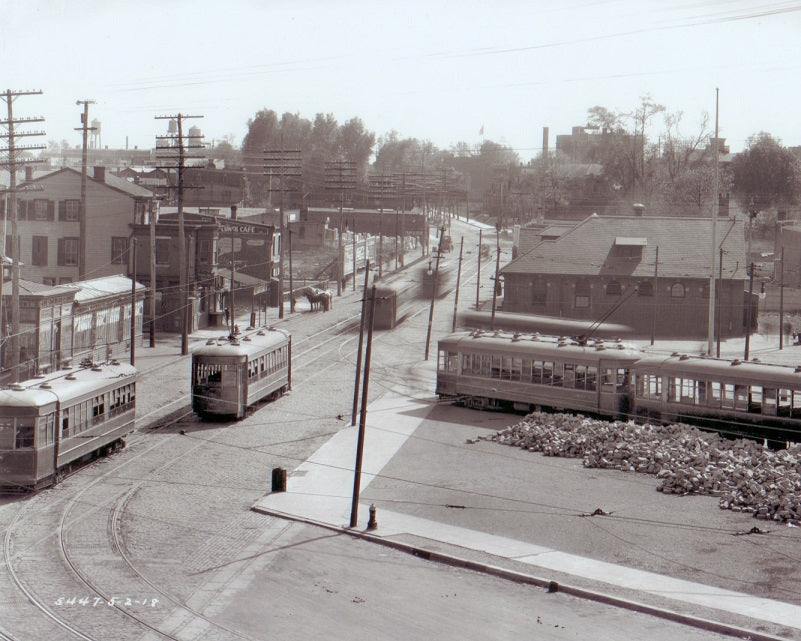 Frankford Terminal 1918 Print