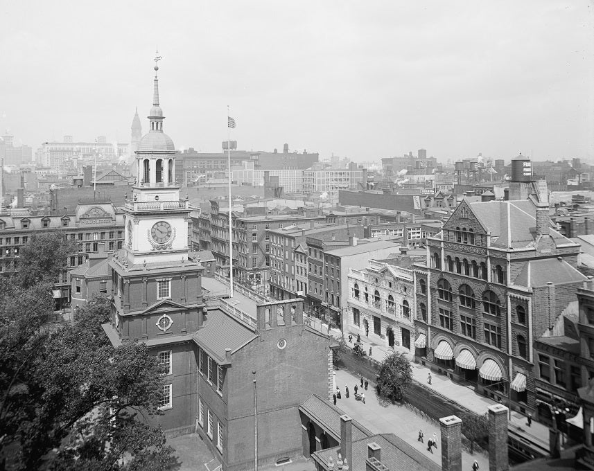 Independence Square 1910 Print