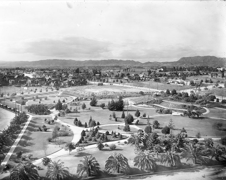 Lafayette Park 1913 Print