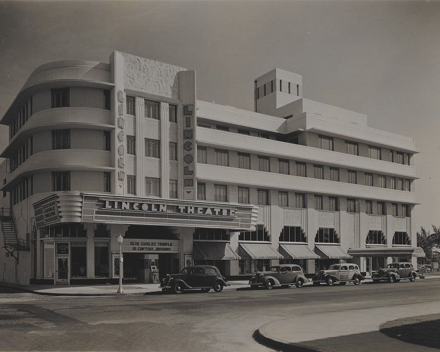 Lincoln Theatre 1936 Print