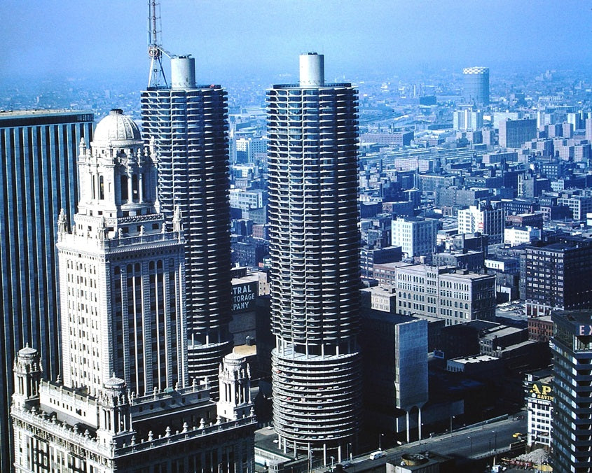 Marina City 1965 Print