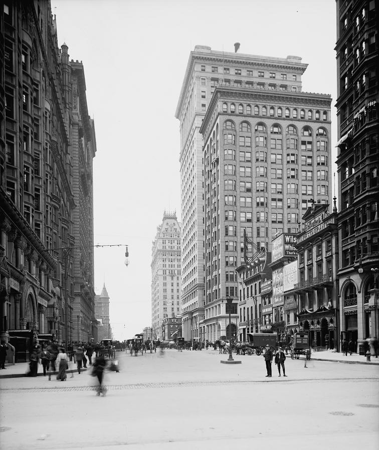 South Broad Street 1905 Print