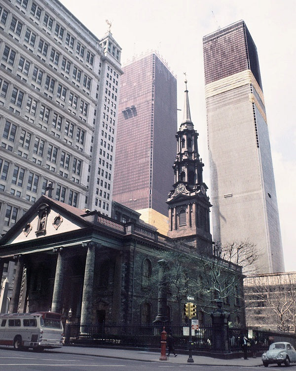 St. Paul's Chapel 1970s Print