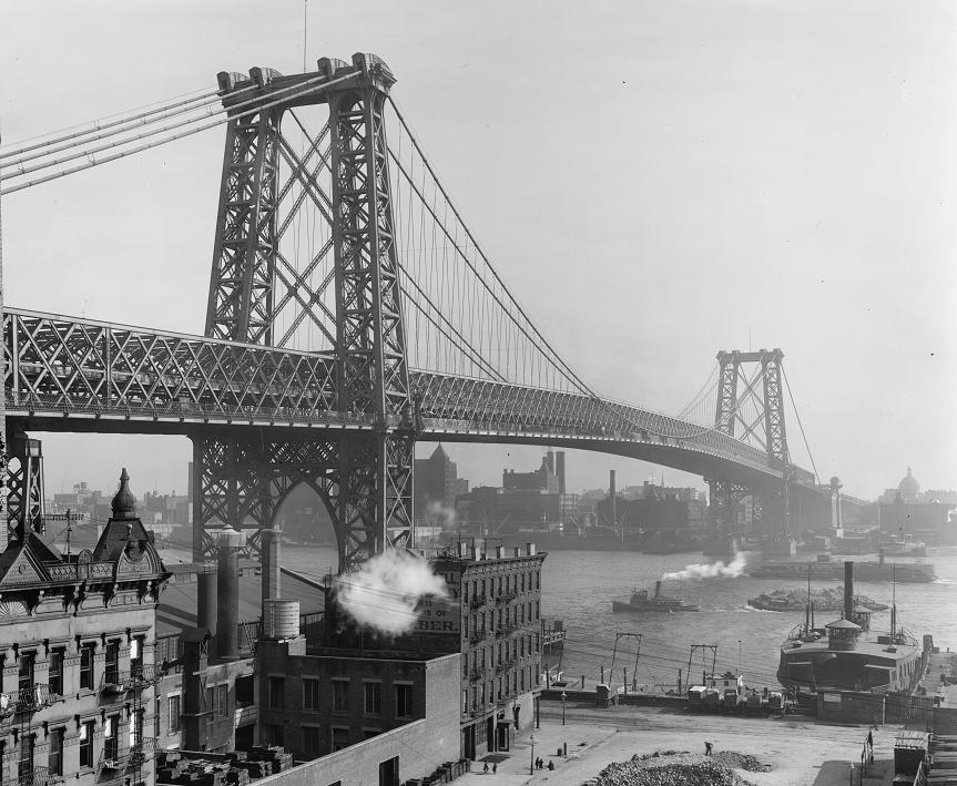 Williamsburg Bridge 1903 Print