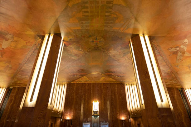 Chrysler building interior manhattan new york city new york usa north america