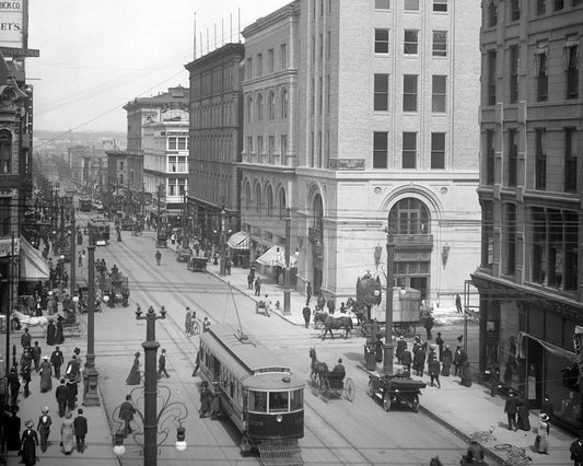 16th Street 1911 Print