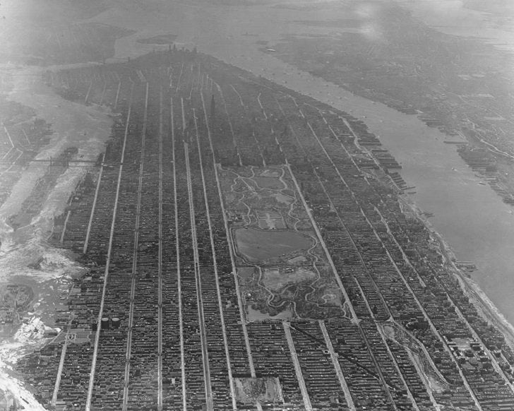 Aerial Manhattan 1931 Print