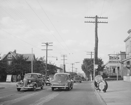 Baltimore - Washington Blvd 1940 Print