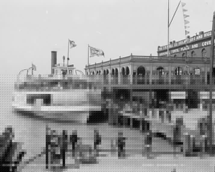 Belle Isle Ferry 1900 Print