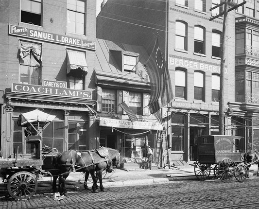 Betsy Ross House 1895 Print