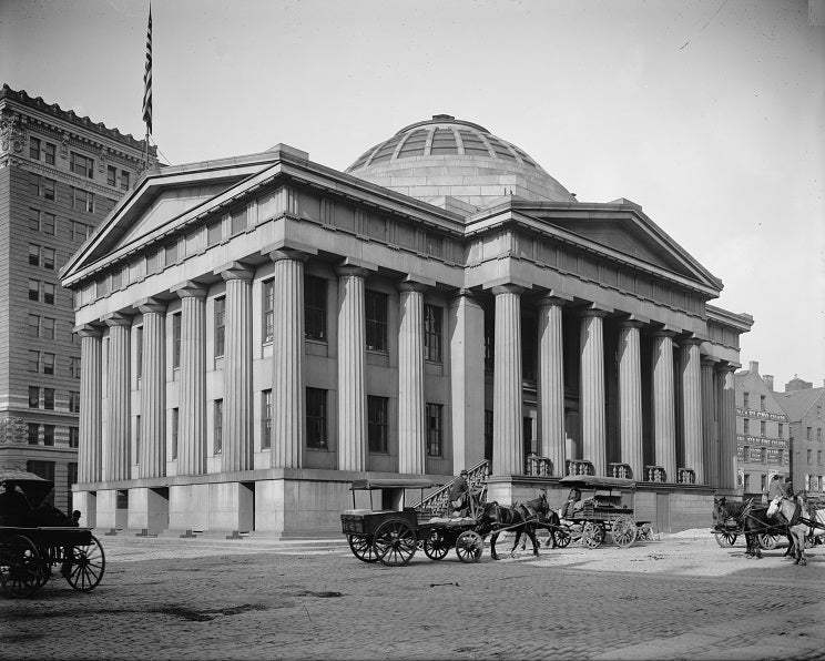 Boston Custom House 1906 Print