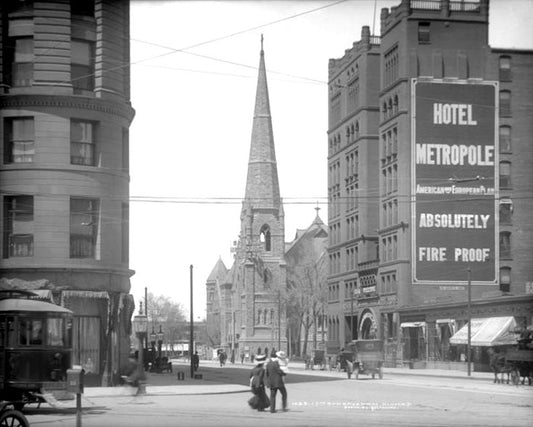 Broadway from 17th 1910s Print