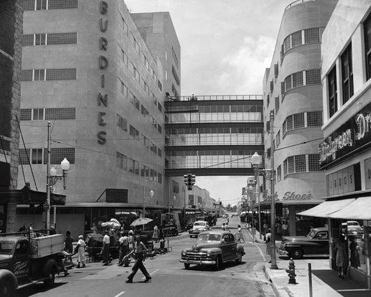 Burdines 1940s Print