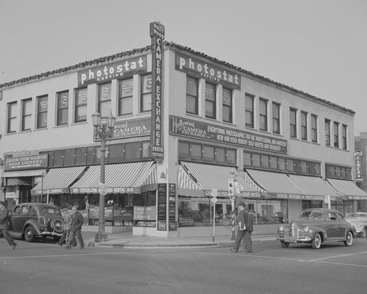Cahuenga and Selma 1942 Print
