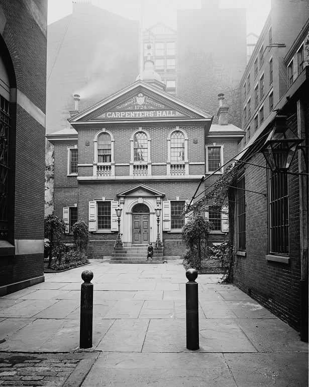 Carpenter's Hall 1900 Print