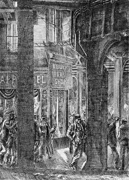 Chatham Square by Reginald Marsh