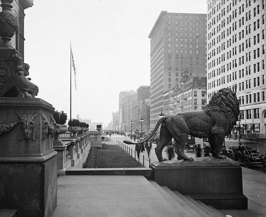 Chicago Art Institute 1910s Print