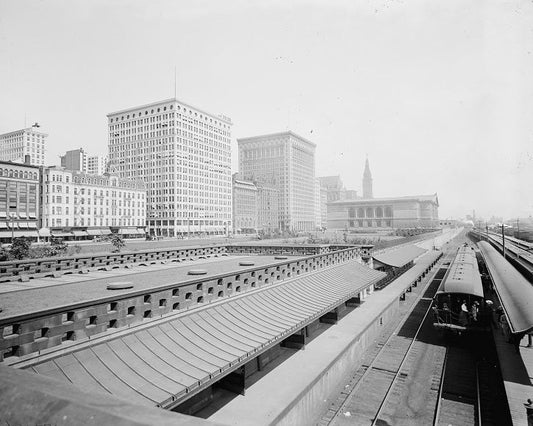 Chicago Skyline 1910s Print