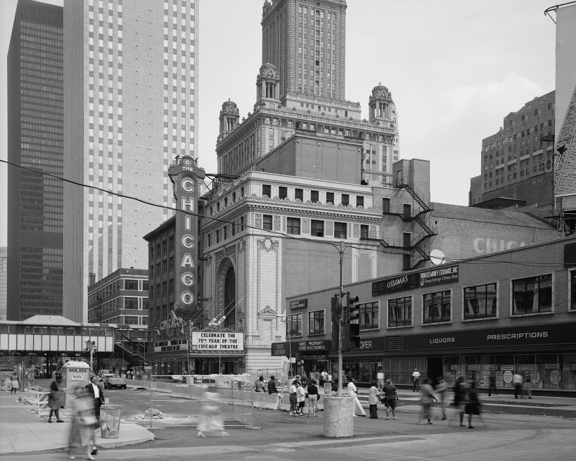 Chicago Theater 1996 Print