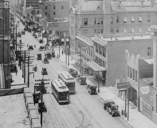 Commerce from St. Paul 1913 Print