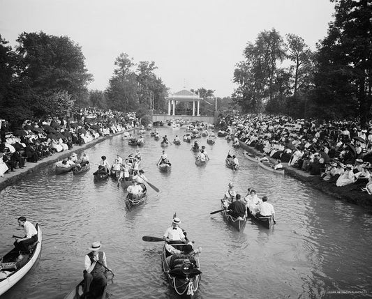 Concert at Belle Isle Park 1907 Print
