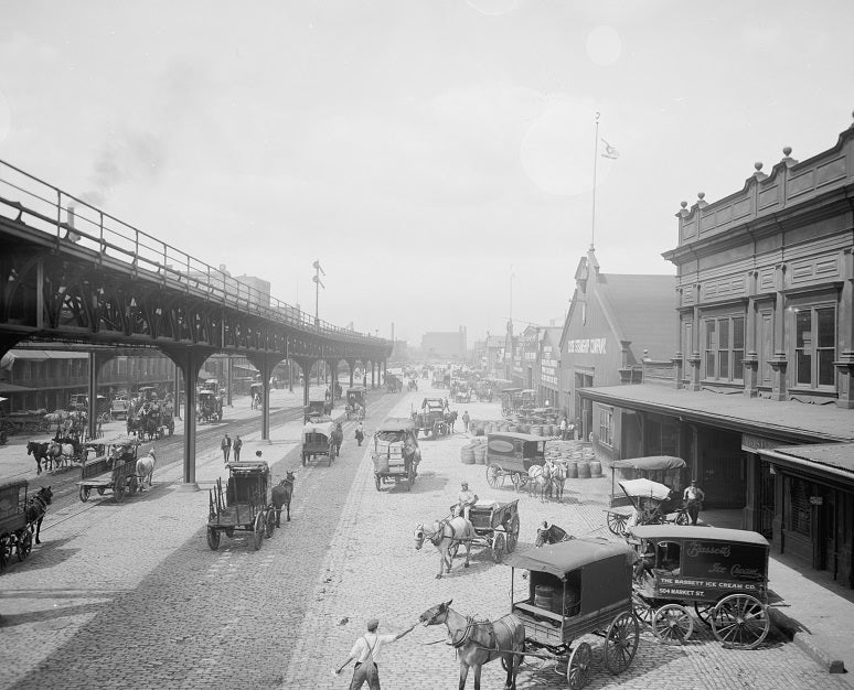 Delaware Avenue 1900 Print