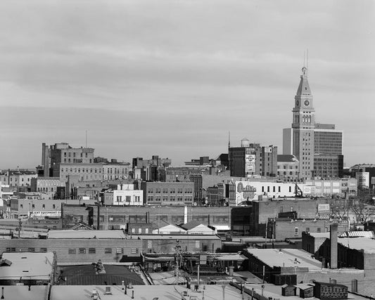 Denver Skyline 1965 Print