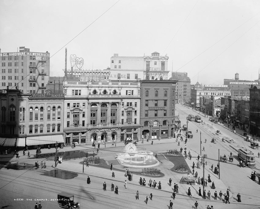 Detroit Opera House 1907 Print