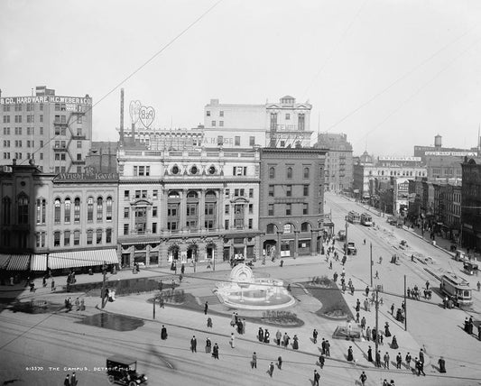 Detroit Opera House 1907 Print