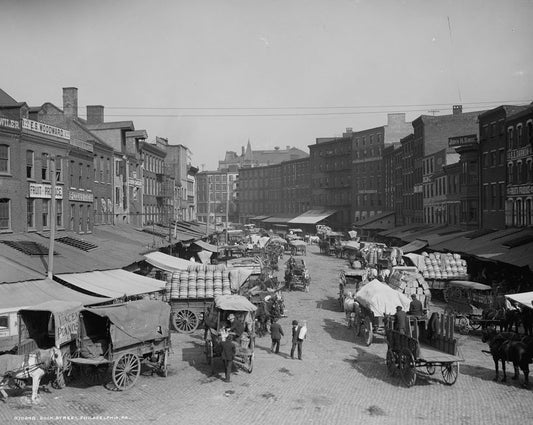 Dock Street 1908 Print