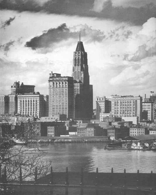 Downtown Baltimore 1920s Print