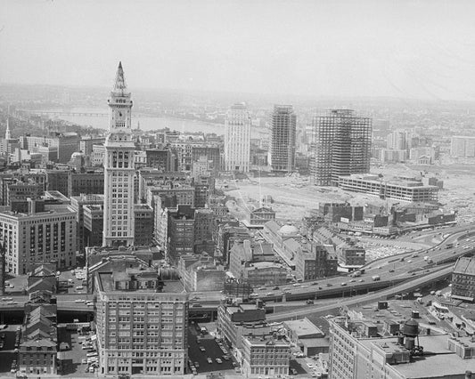 Downtown Boston 1964 Print
