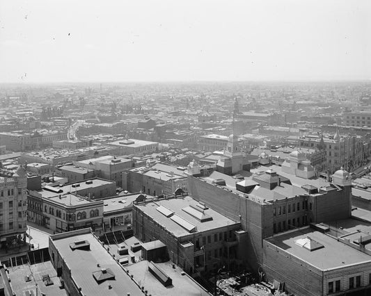 Downtown Los Angeles 1899 Print