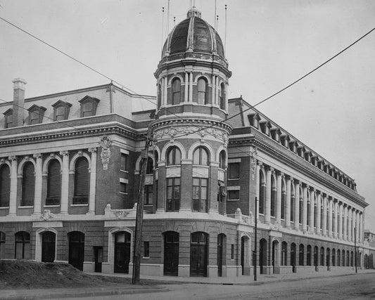 Entrance to Shibe Park 1909 Print
