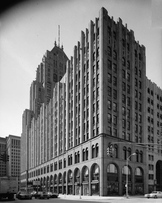 Fisher Building 1970s Print