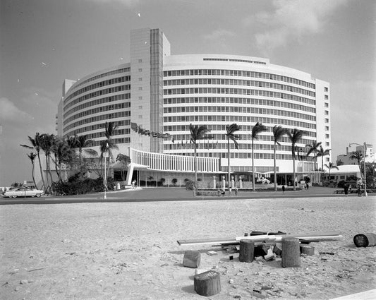 Fontainebleau Hotel 1955 Print