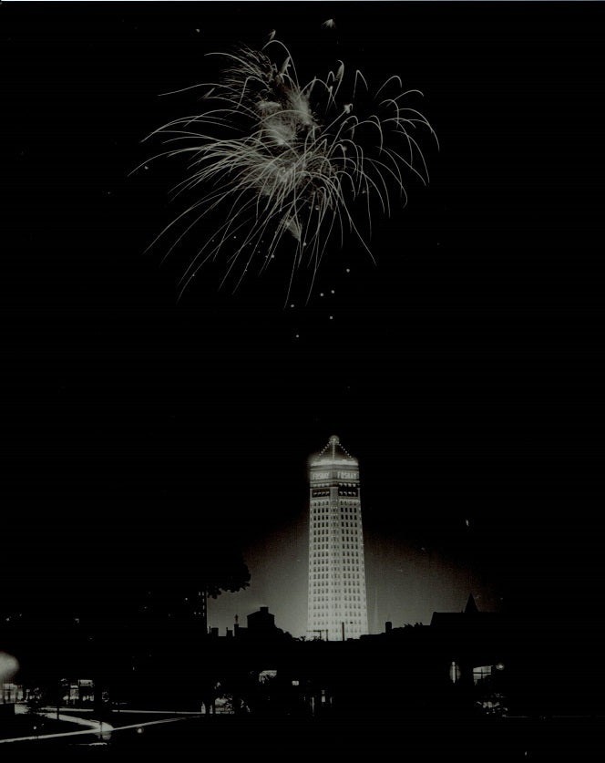 Foshay Tower Dedication Ceremony 1929 Print
