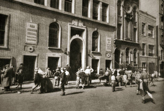 George Washington High School Henry Street Lower East Side New York USA c1932-c1933. The Lower East Side was a predominantly immigrant working