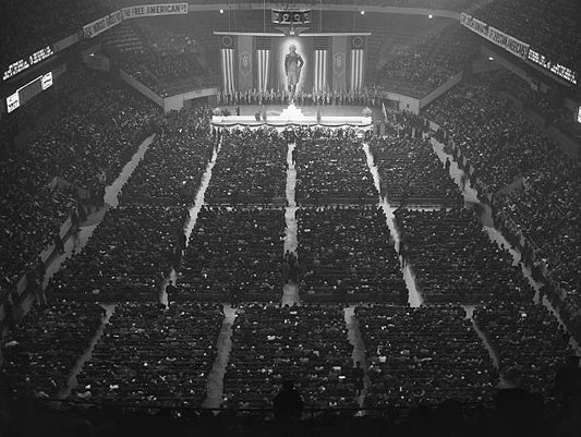 German-American Bund Rally - The US Nazi Party - in New York