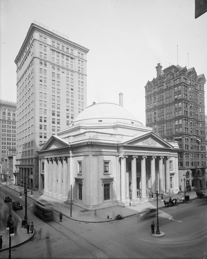 Girard Trust Building 1910 Print
