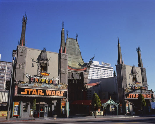 Grauman's Chinese Theater 1977 Print
