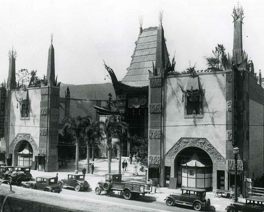 Grauman's Chinese Theatre 1927 Print